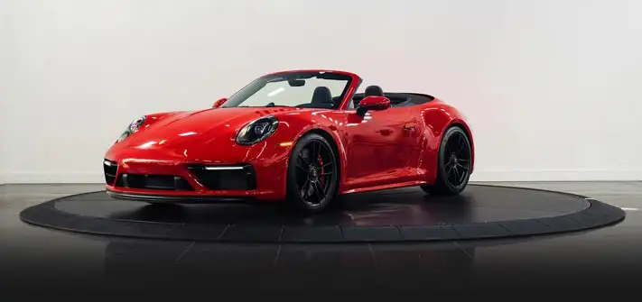 red-porsche-911-gts-rental-profile-view-orlando-exotic-car-rentals