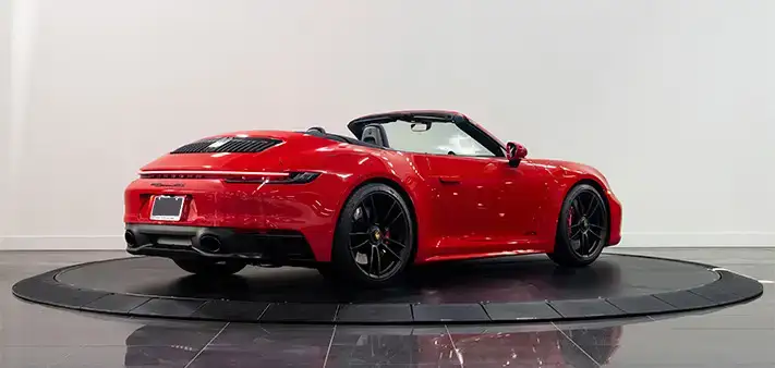 red-porsche-911-gts-rental-rear-view-orlando-exotic-car-rentals